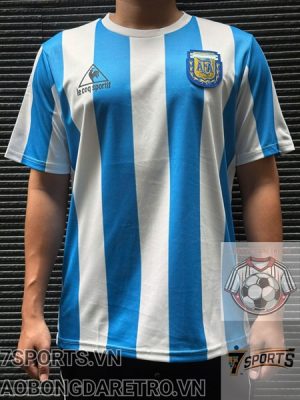 Argentina Retro Soccer Jersey 1986 - Home Shirt