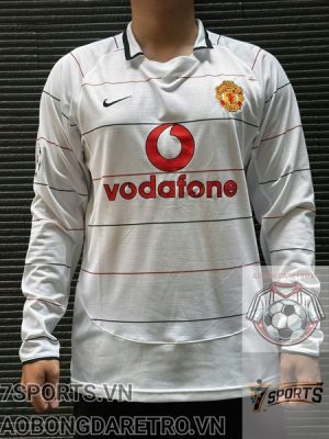 Manchester United Retro Jersey 2003 Long Sleeve - Away Third