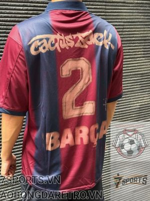 Barcelona Retro Soccer Jersey 2025 - Aniversary Travis Scott