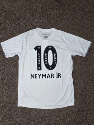 Santos FC Soccer Jersey 2024 - Home Shirt Name Number Set #10 NEYMAR JR.