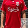 Liverpool Retro Soccer Jersey 2006 - Home Shirt Name Number Set #8 GERRARD