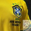 Brazil Retro Soccer Jersey 1998 - Home Shirt Name Number Set #9 RONALDO
