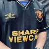 Manchester United Retro Jersey 1993 - Away Shirt Name Number Set #7 CANTONA