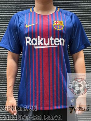 Barcelona Retro Soccer Jersey 2017 - Home Shirt