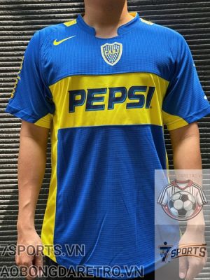 Boca Juniors Retro Soccer Jersey 2004 - Home Shirt
