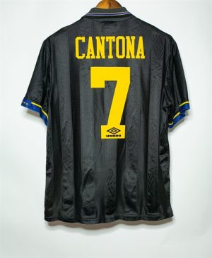 Manchester United Retro Jersey 1993 - Away Shirt Name Number Set #7 CANTONA