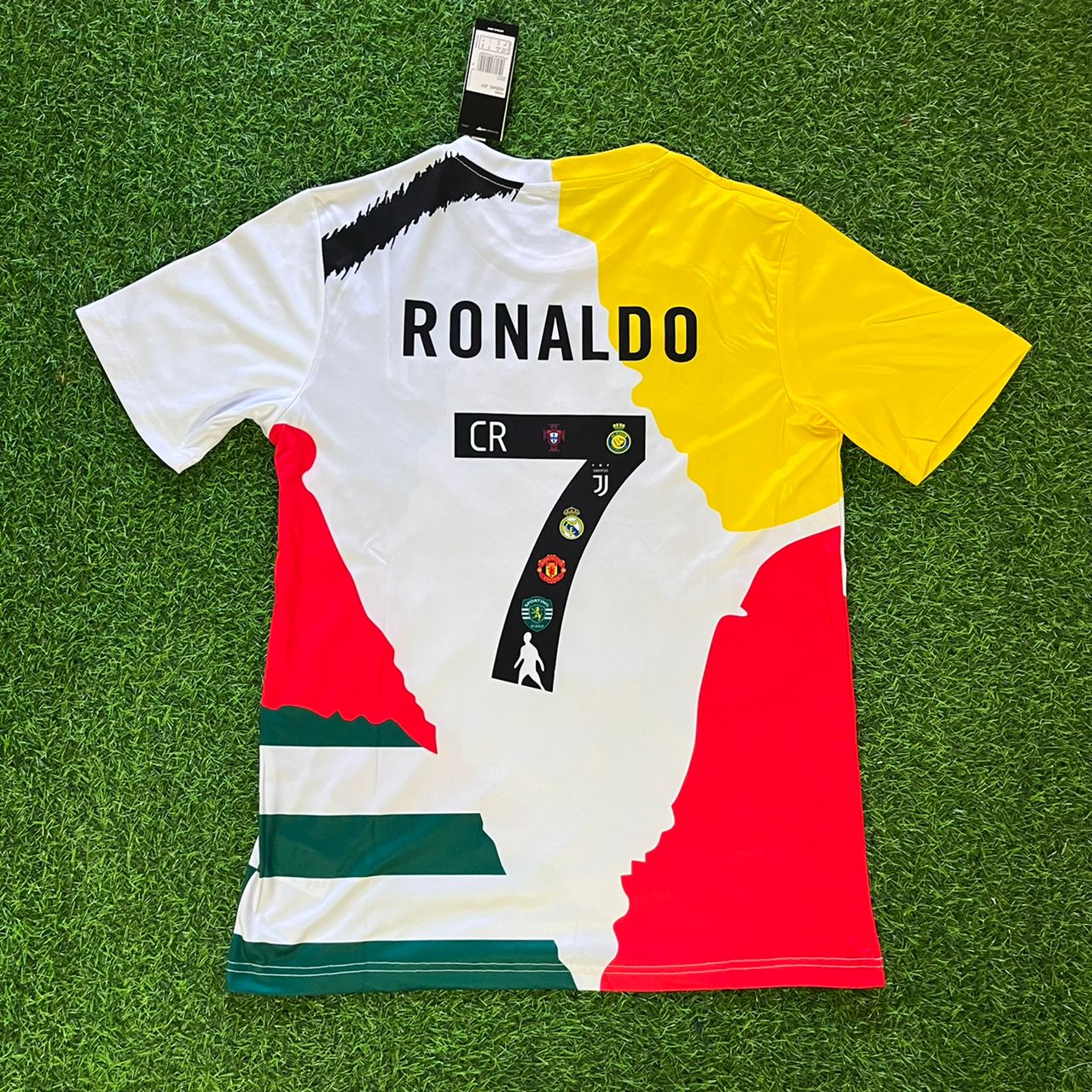 Cristiano Ronaldo #cr7 GOAT Combo All Teams Special Jersey Trikot Maillot Soccer Shirt