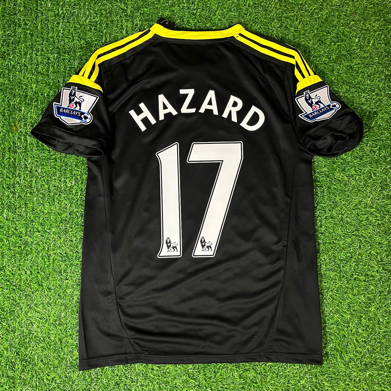 Eden Hazard Chelsea 2012 2013 Black Blue Retro Kit Jersey Trikot Maglia Maillot Soccer Shirt