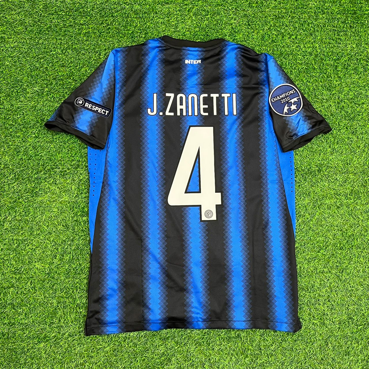 Javier Zanetti - Inter 2011 Special Final Jersey Soccer Trikot Maillot Maglia Soccer Shirt