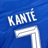 N'Golo Kante Chelsea 2021 Champions League Final Porto Blue Retro Kit Jersey Trikot Maglia Soccer Shirt