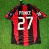 Kevin Prince Boateng Milan 2010 2011 Retro Jersey Trikot Maillot Soccer Shirt