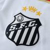 Neymar Jr 10 Santos Home White Retro Kit Jersey Trikot Maillot Soccer Shirt
